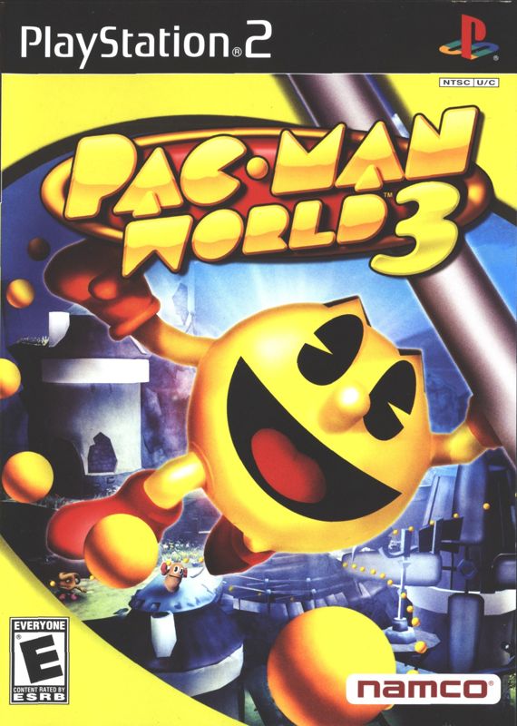 Pac-Man World 3 box art for Xbox